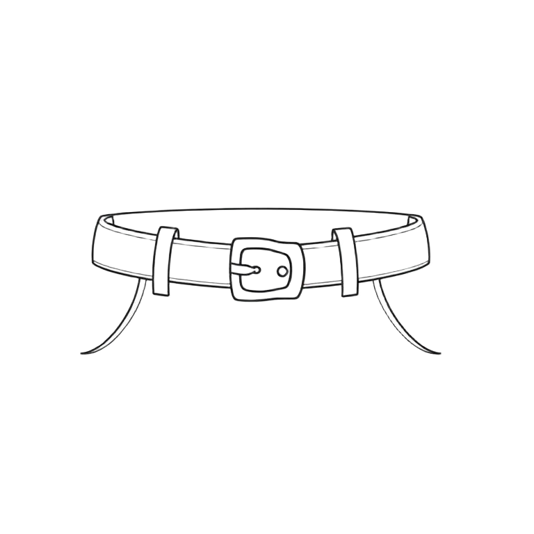 Belt loop of a pant