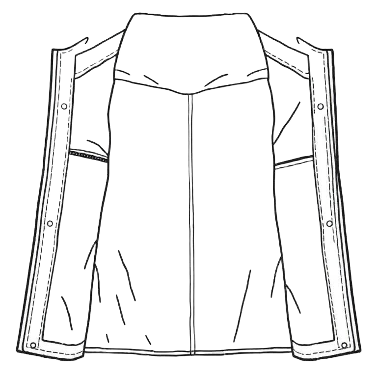 Lining of a jacket